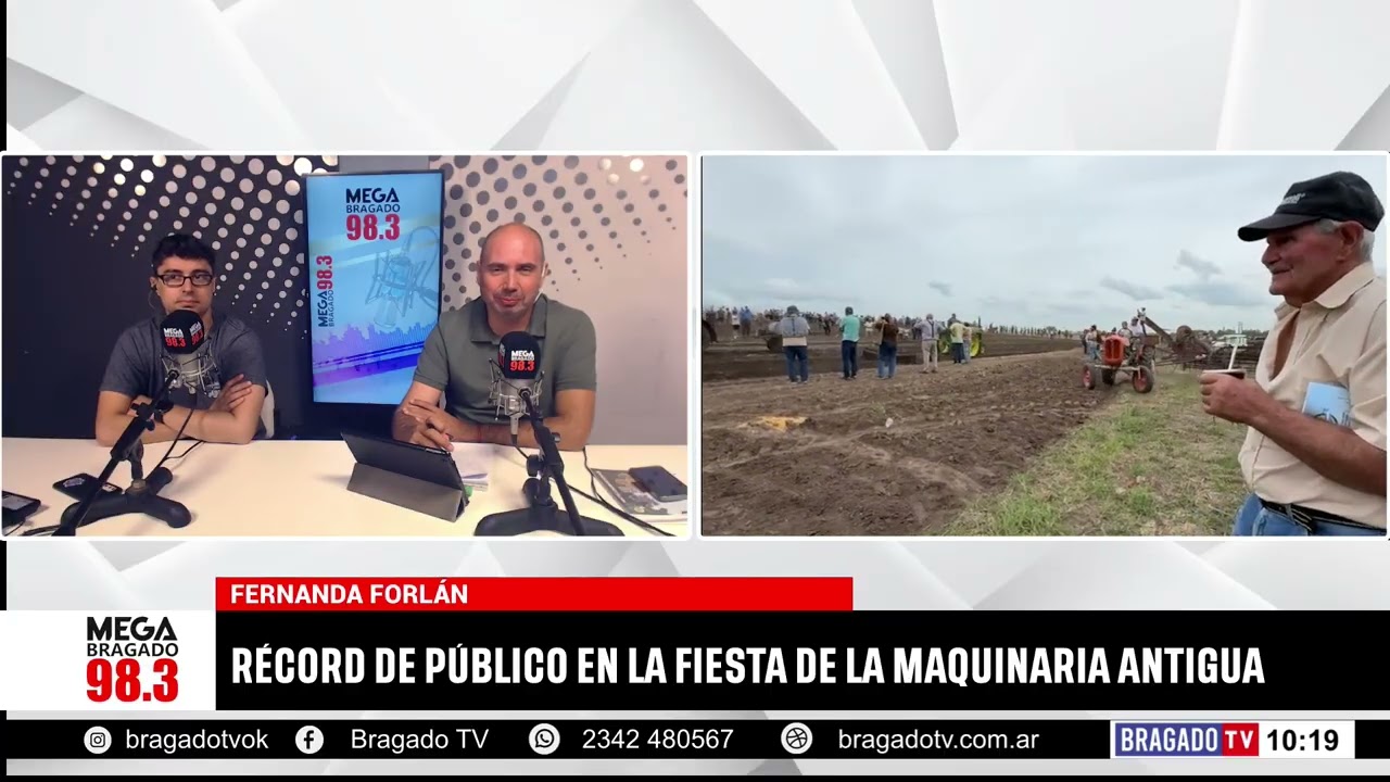 RÉCORD DE PÚBLICO EN LA FIESTA DE LA MAQUINARIA ANTIGUA