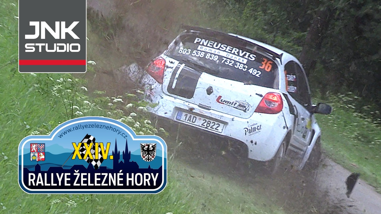 Best of 24. Rallye Železné hory 2025 (crash & action)