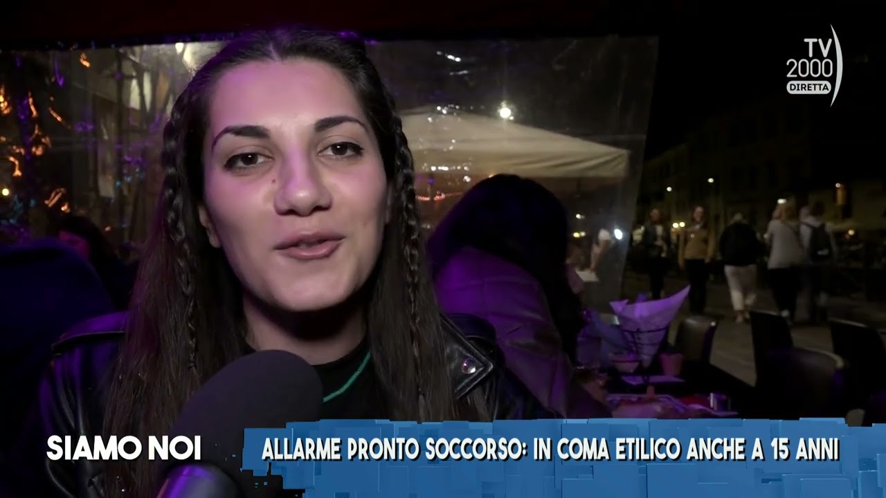 Siamo Noi (Tv2000), 4 giugno2024 - Giovani e Alcol: ai Navigli di Milano