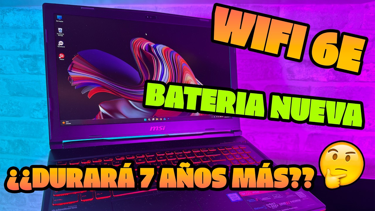MEJORANDO WIFI🛜 y BATERIA🔋 de esta BESTIA de 7 AÑOS 💻