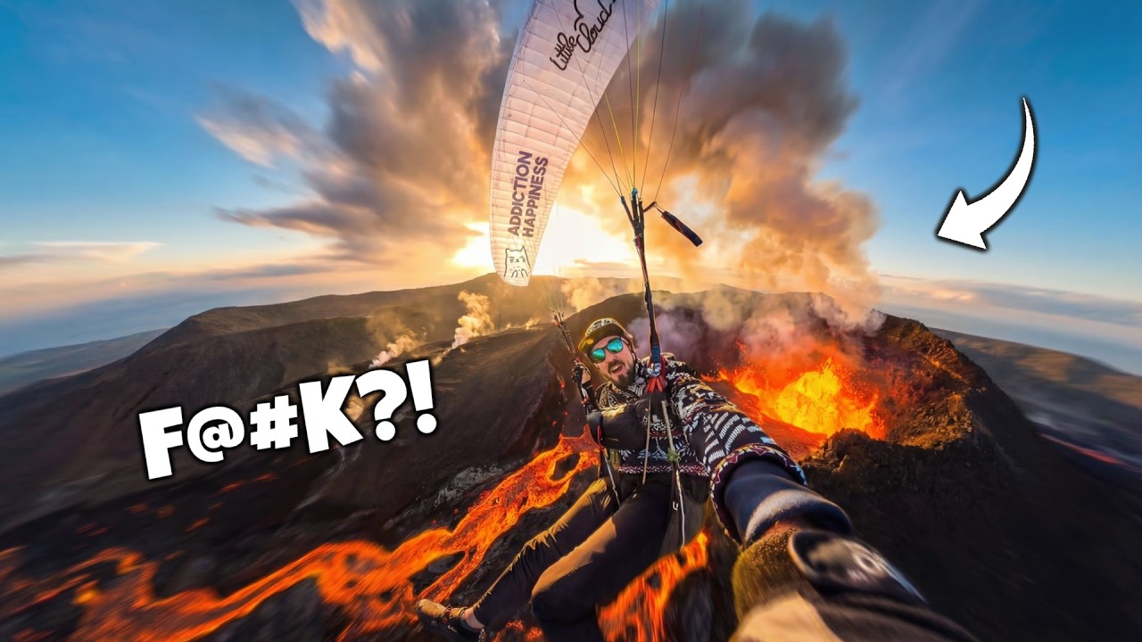 Extreme Paragliding Flights I Created With AI (SCARY)