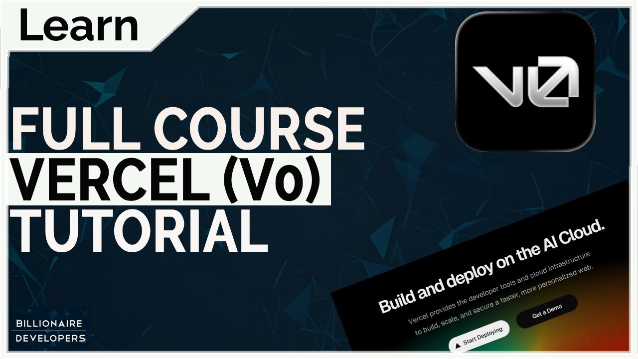 Vercel v0 Full Course: Generate React UI Websites with AI (Complete Tutorial + Live Demo)