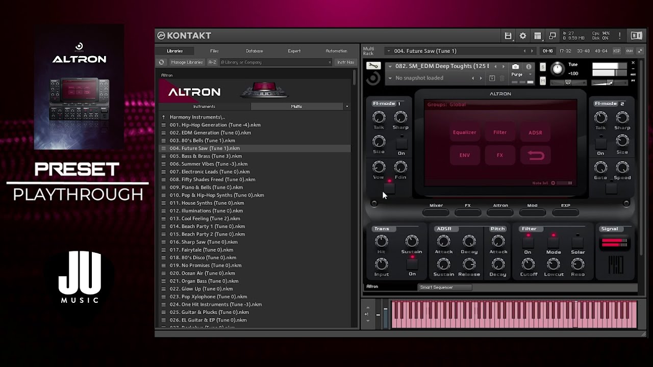 ALTRON by Beyron Audio (No Talk) | Preset Playthrough