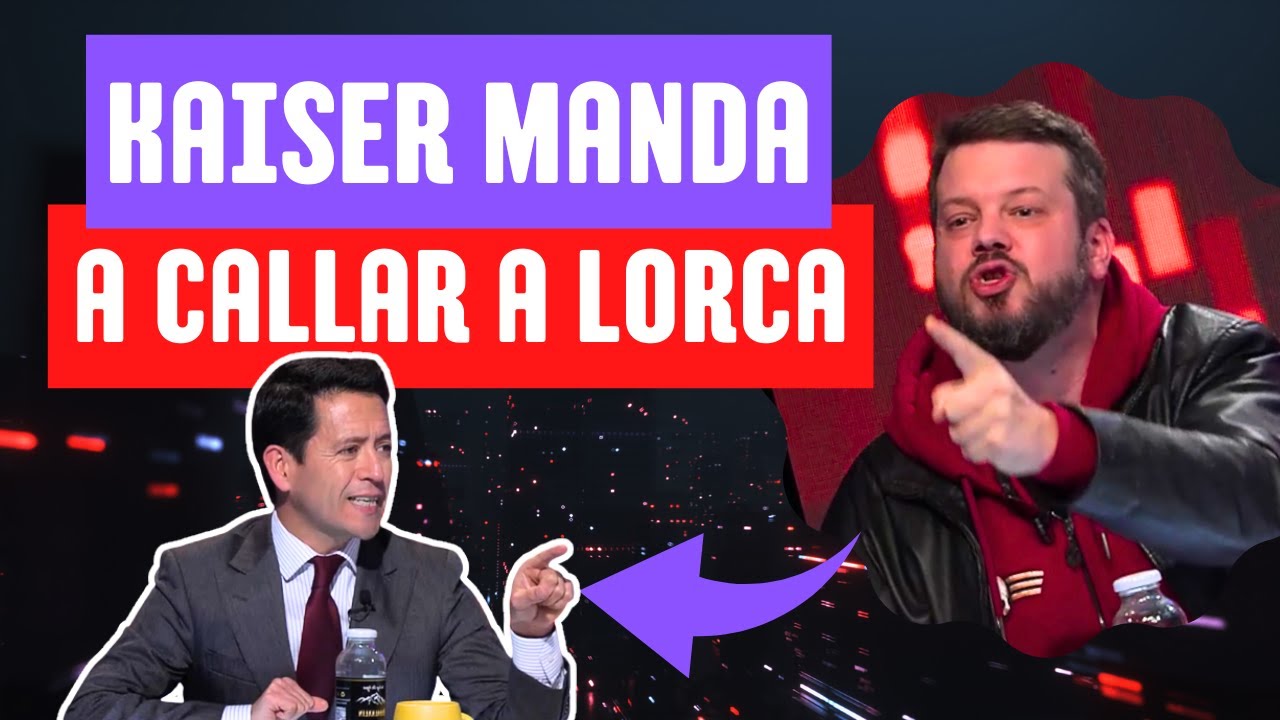 BRUTAL CRUCE entre JOHANNES KAISER y GUSTAVO LORCA en SIN FILTROS