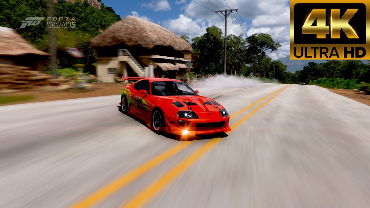 1900HP Toyota Supra MK4 - Forza Horizon 5 | 4k  gameplay