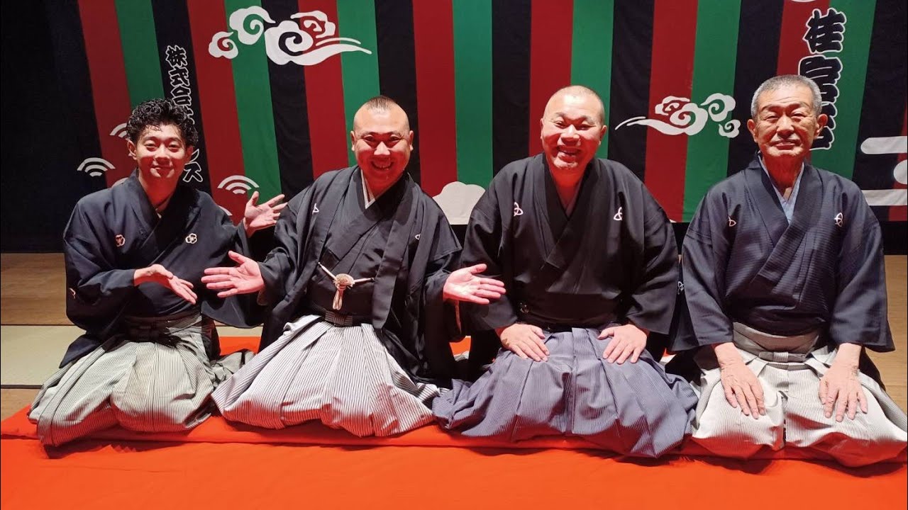 桂宮治真打昇進披露公演in長野市北野文芸座 小痴楽師匠が来ない⁉文治師匠がドッキリに⁉こんなハチャメチャな楽屋はない(笑)