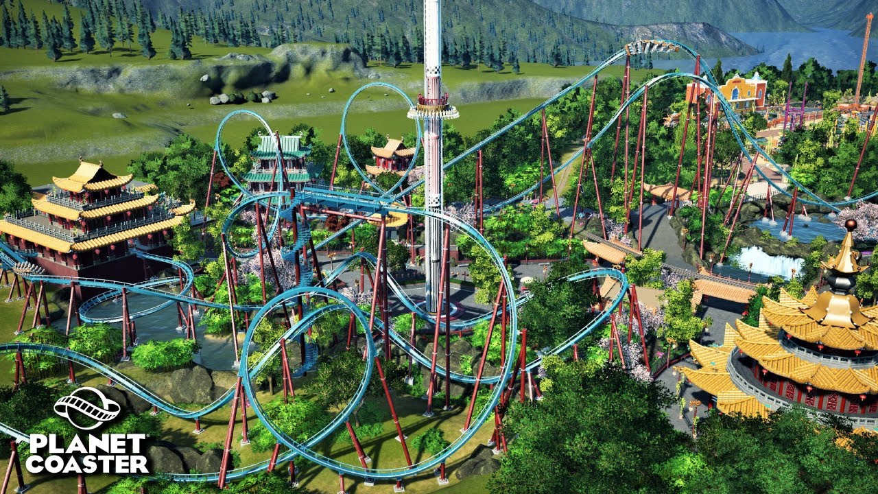Planet Coaster Sandbox | Adventure World 🌍 | Ep. 48 China - Complete Area | Speedbuild