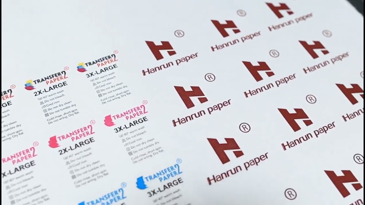 Hanrun Super Latex DTF - print the smallest pattern
