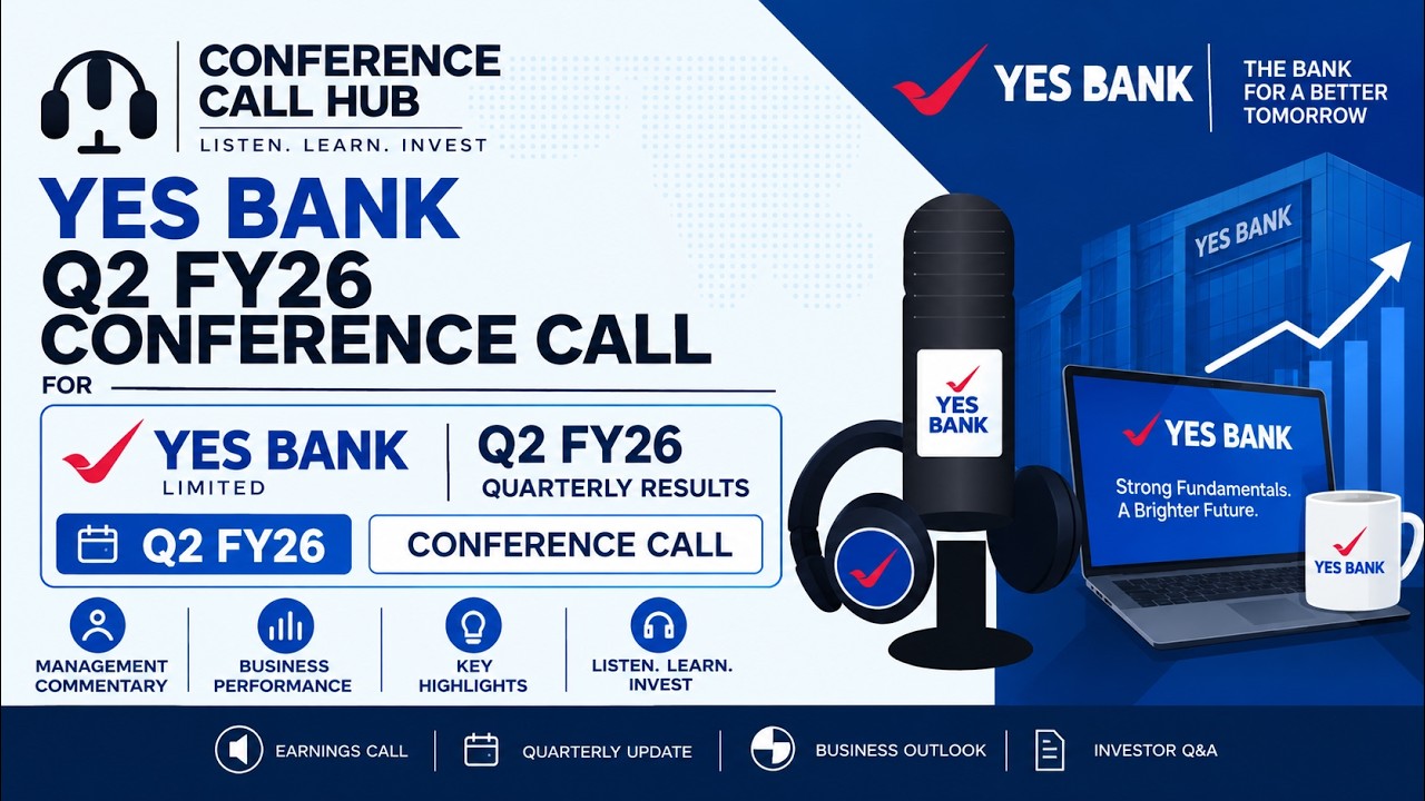 YES BANK Q2 FY26 Conference Call | Quarterly Results, Management Commentary & Investor Outlook