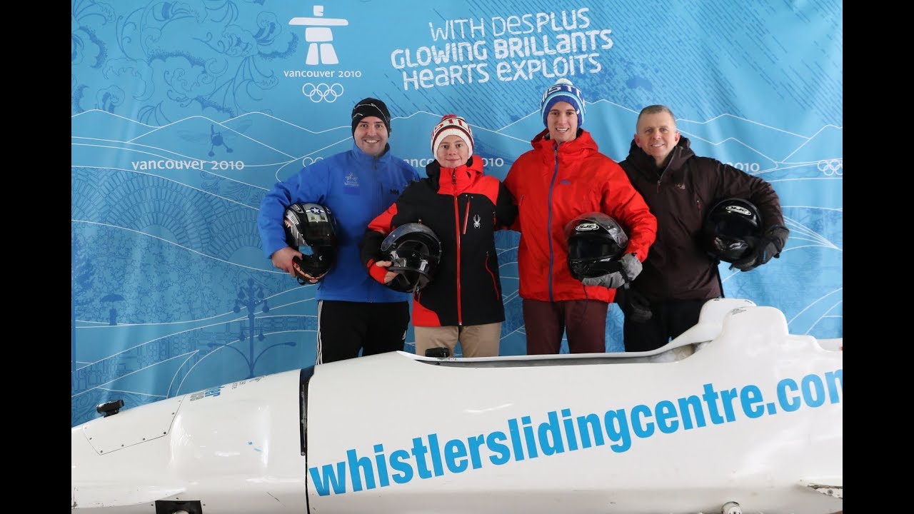 Bobsleigh POV - Whistler Olympic Sliding Centre
