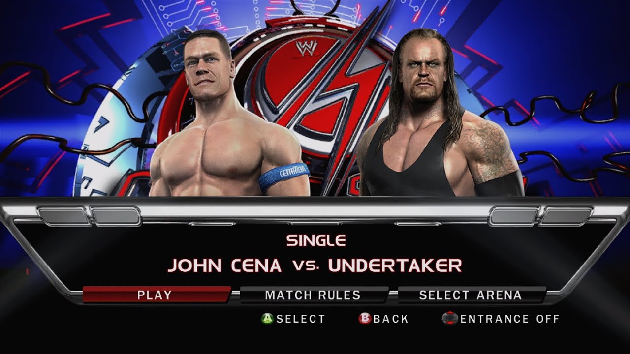 WWE SmackDown vs. Raw 2010 | John Cena vs. The Undertaker