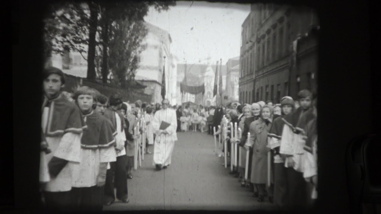Procesja Bożego Ciała - Kraków lata 70-te