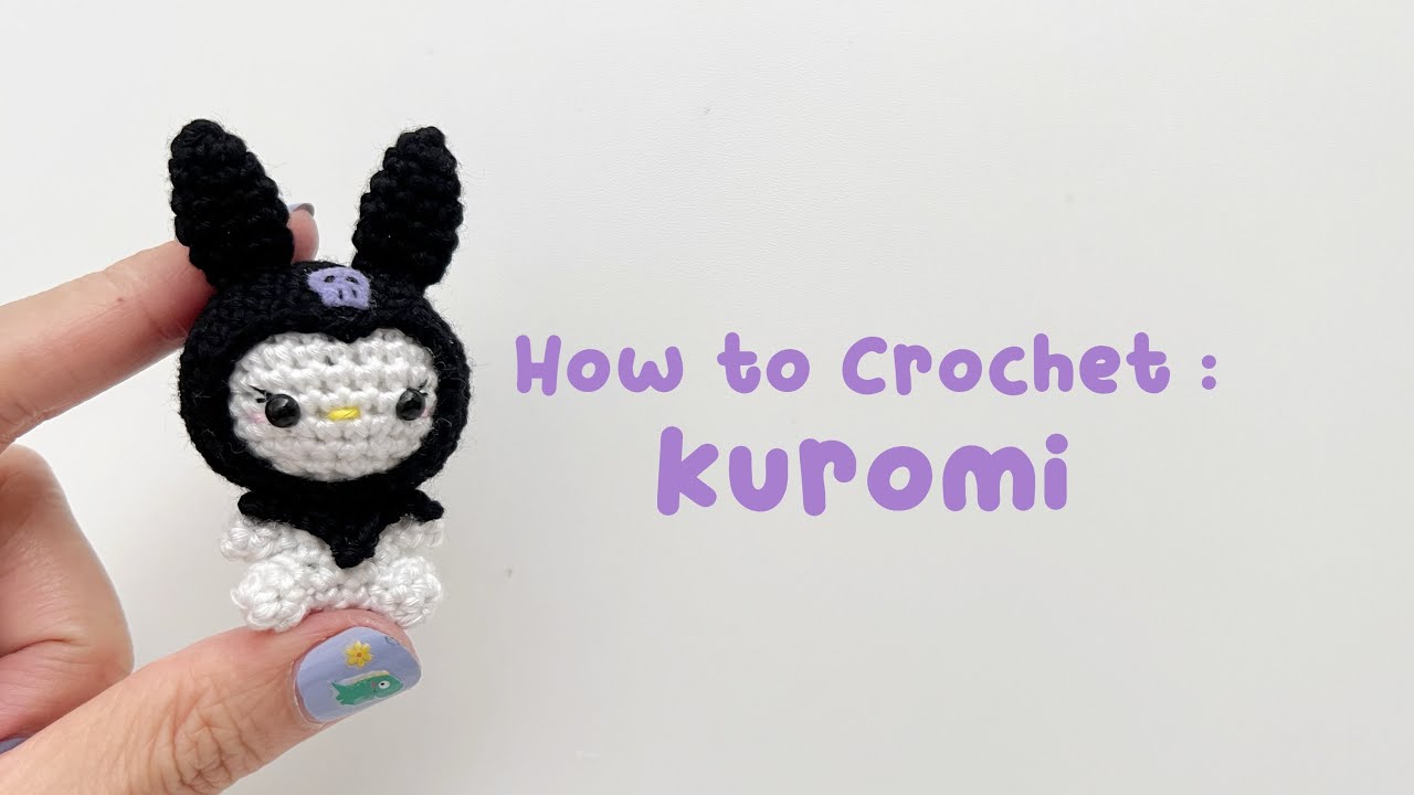 Kuromi Amigurumi Crochet Tutorial | Step by Step | FREE PATTERN