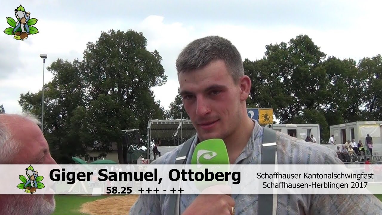 Schlussgang am Schaffhauser Kantonalschwingfest 2017