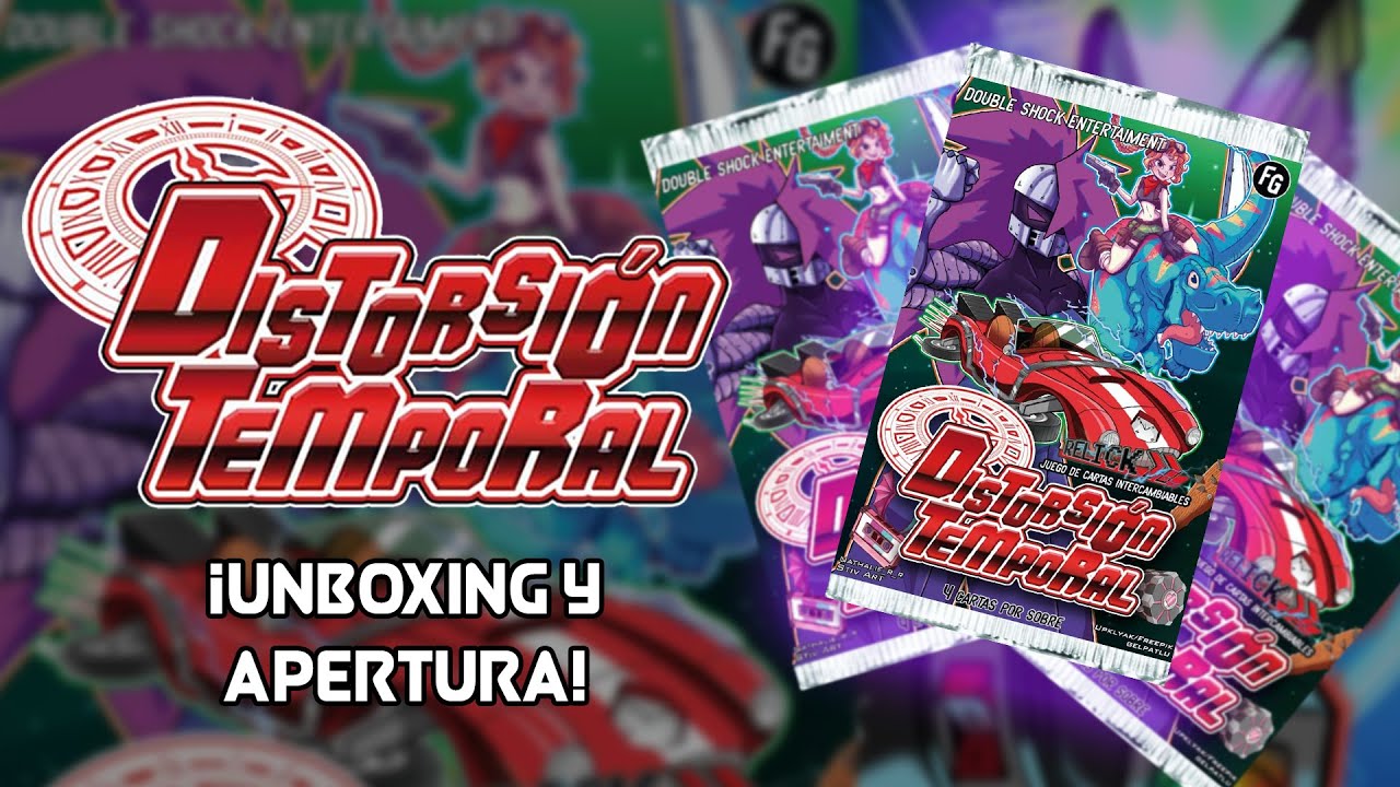 ¡LA NUEVA EXPANSIÓN YA ESTA AQUÍ! | APERTURA DE CAJA DISTORSIÓN TEMPORAL | RELICK #TCG #unboxing