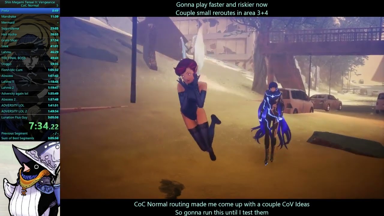 SMTVV Any% CoC Normal Speedrun in 2:57:05