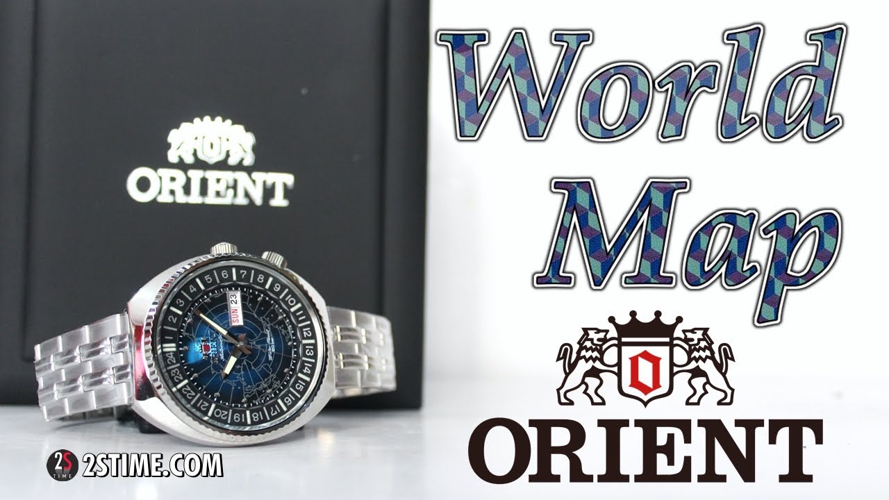 ORIENT World Map Revival RA-AA0E03L19B Automatic Watch