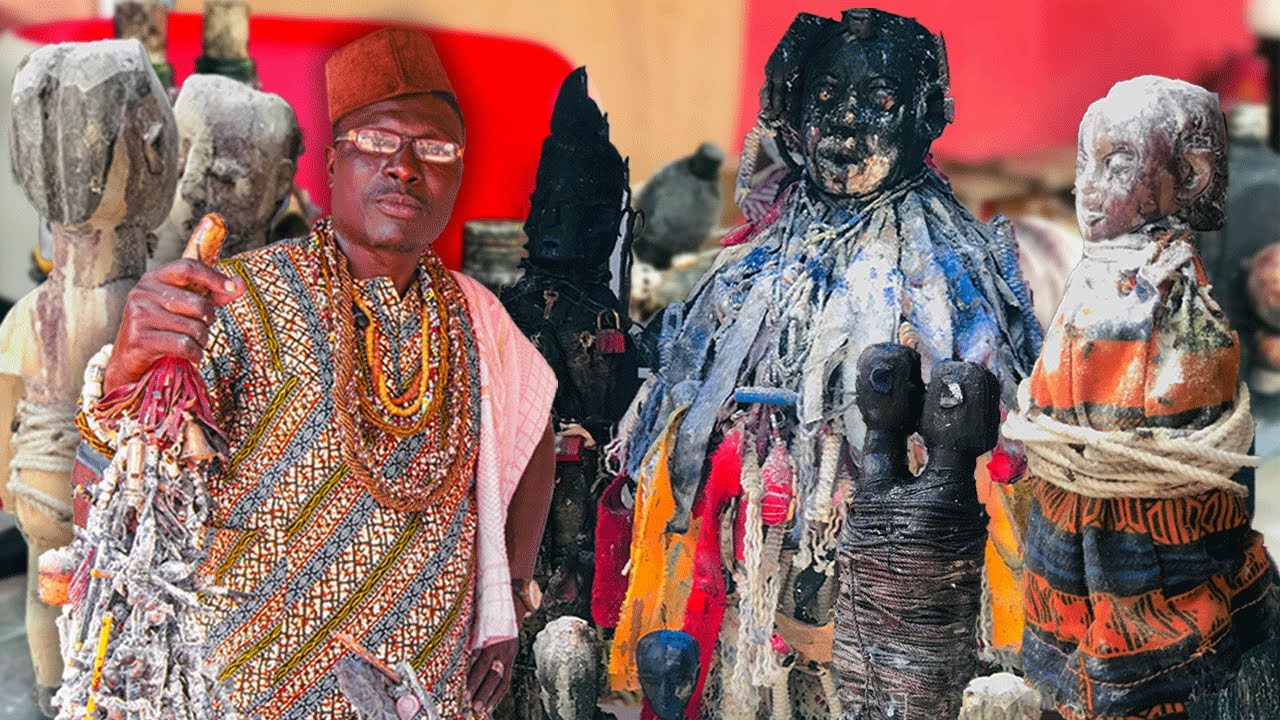 Nogokpo Professor Of Vodoursm(Torgbui Honu) Took As To His Shrine At Aflao