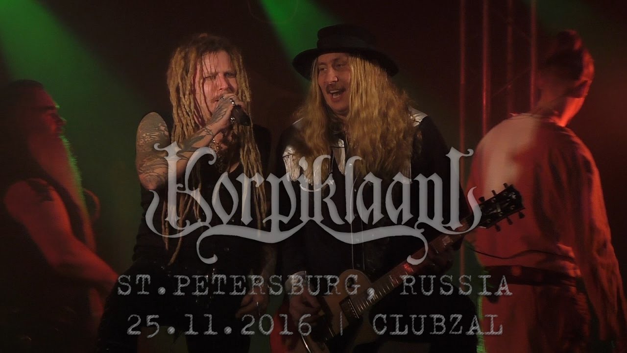 Korpiklaani - Live in St.Petersburg, Russia, 25.11.2016 - Full Set