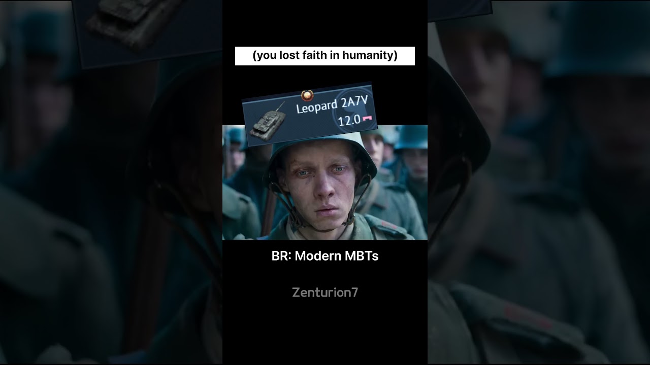When You Play Germany in War Thunder...