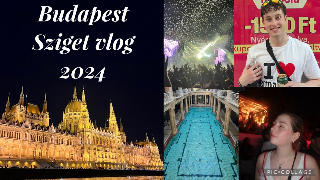SZIGET VLOG 2024 + EXPLORING THE GRAND BUDAPEST