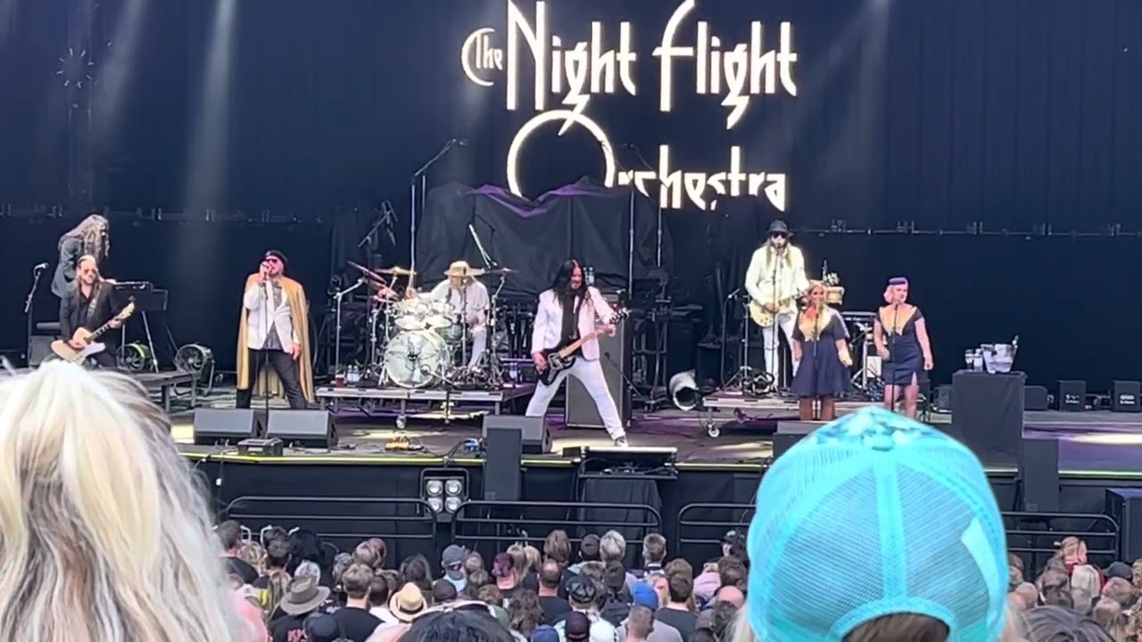 The Night Flight Orchestra - Midnight Flyer - Dalhalla, R&auml;ttvik 13/07/23