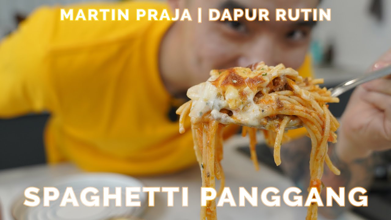 SPAGHETTI PANGGANG / SPAGHETTI BRULEE YANG LUMER-LUMER DENGAN SAUS BOLOGNESE & BÉCHAMEL. ENAK COY!!