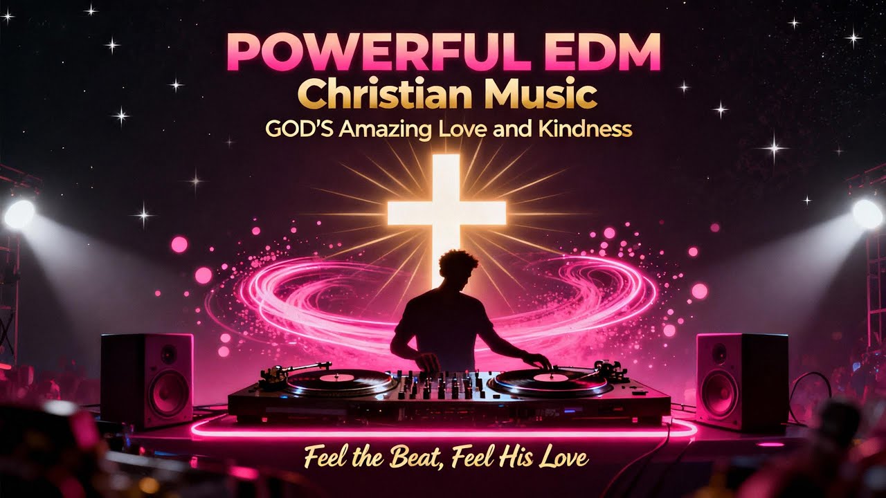 Христианская музыка поклонения EDM, демонстрирующая удивительную любовь и доброту Бога