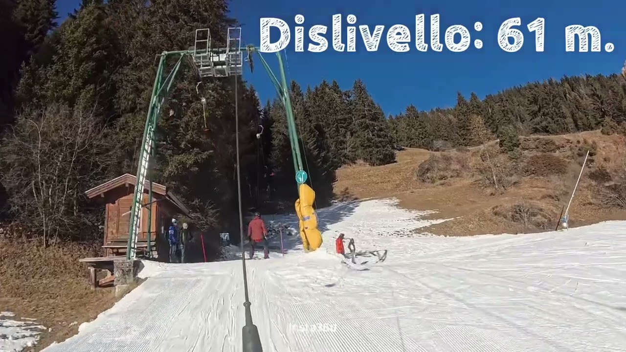 RISALITE INTEGRALI DEGLI SKI-LIFT LEITNER ( N.161 E N.162 ) COL DE LIN E AVISIO