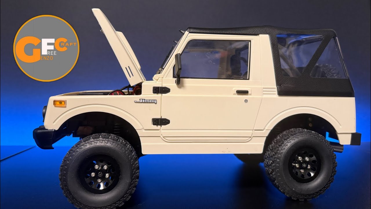 wpl jimny ボンネット改造！