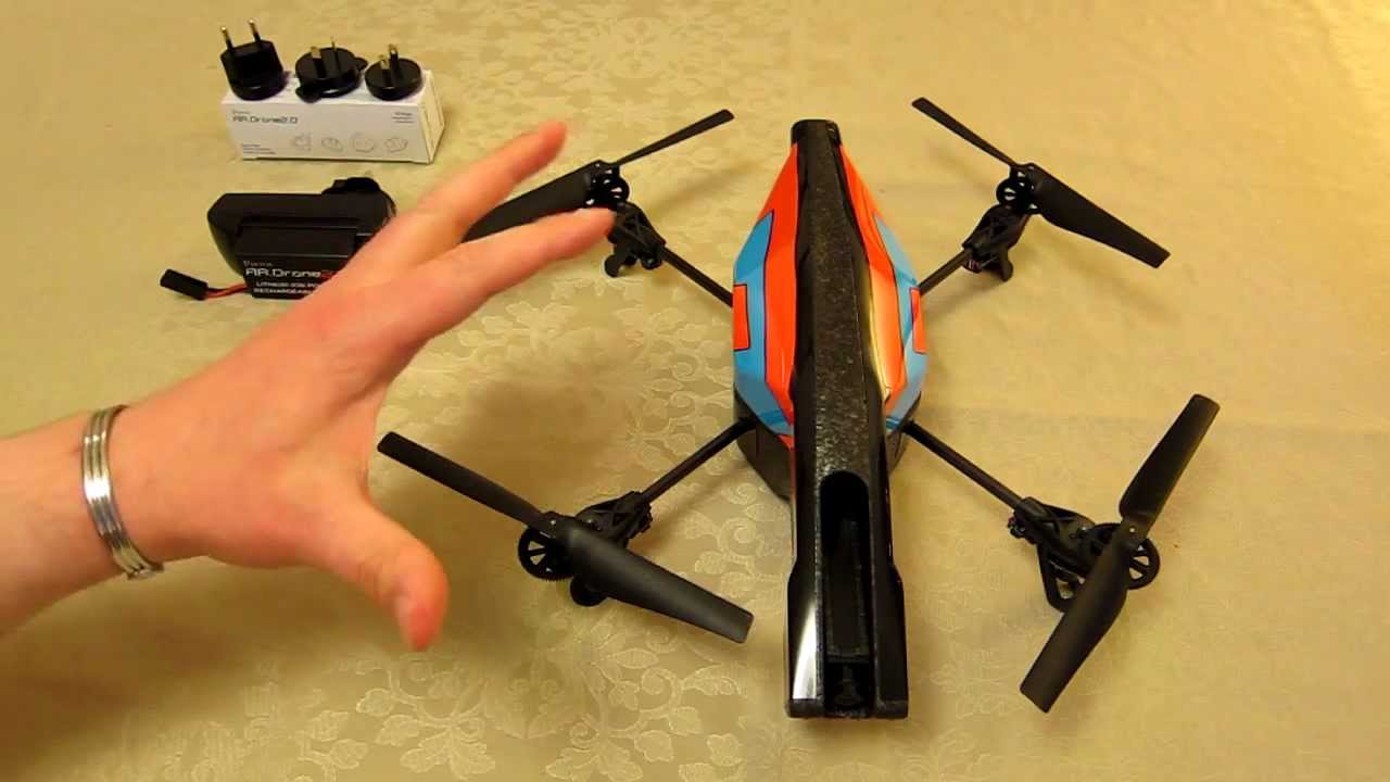 Parrot AR Drone 2.0 - Detailed review - Powering up, Local memory stick + Recommended spares
