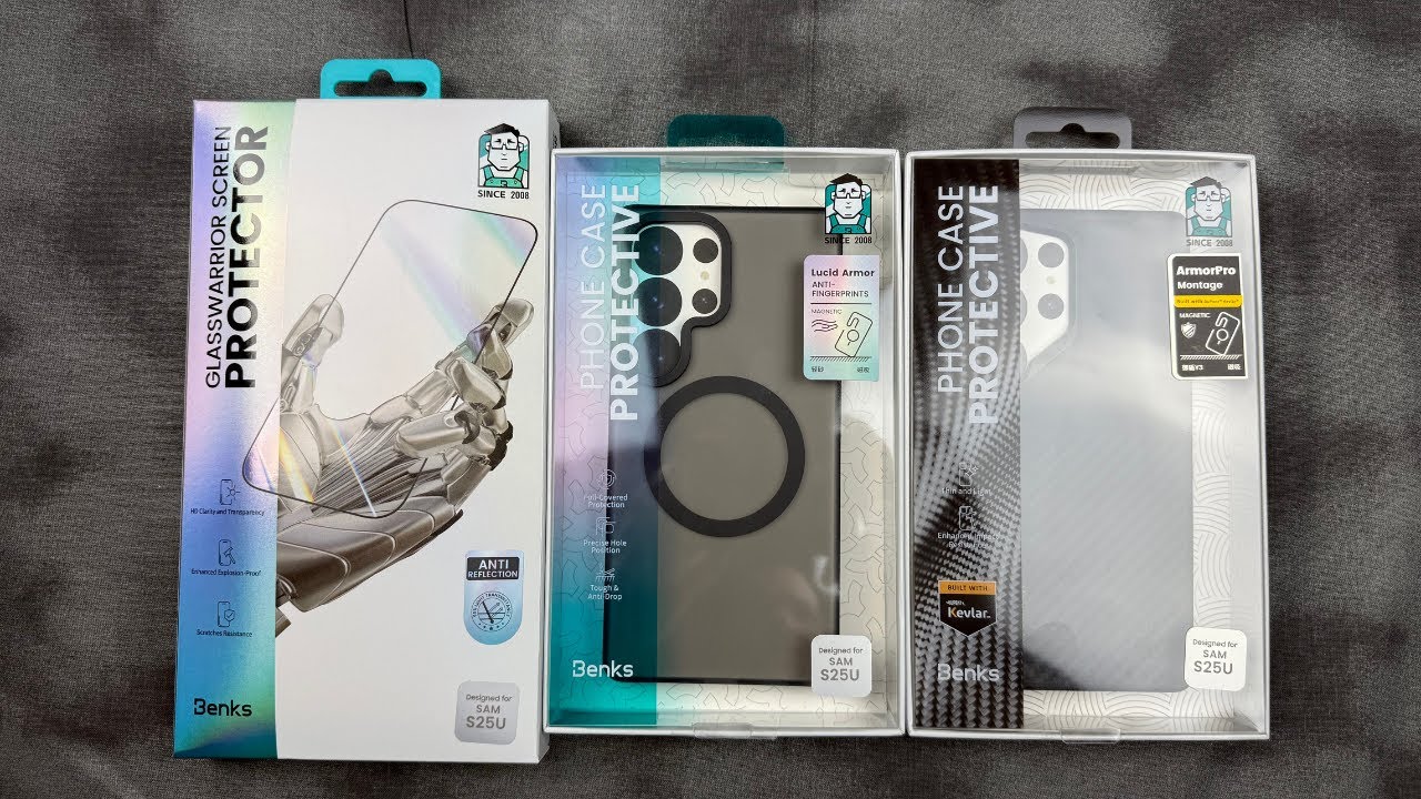 S25 Ultra: Benks Cases and Screen Protector