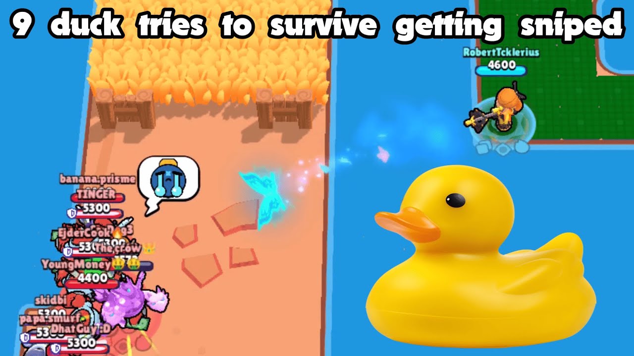 Мини-игра «Охота на уток» в Brawl Stars