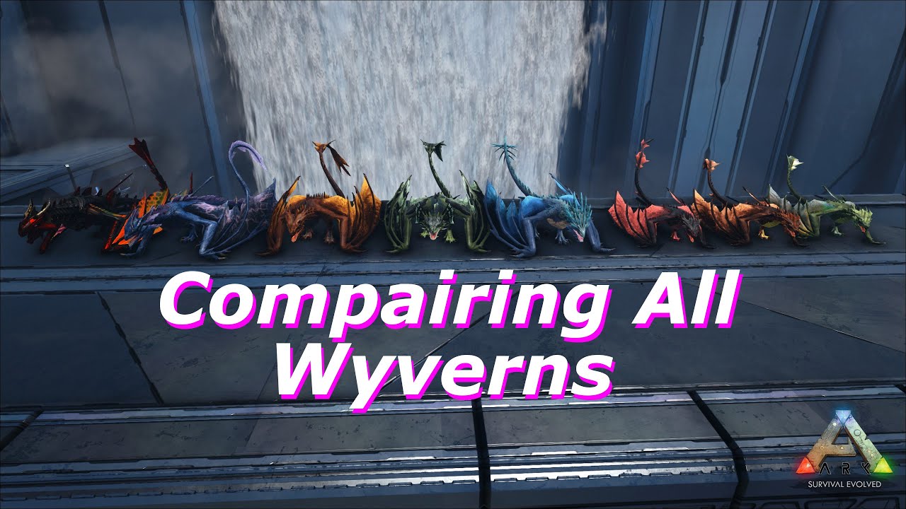 Comprehensive Wyvern Comparison | Ark: Survival Evolved Solo Ep.205