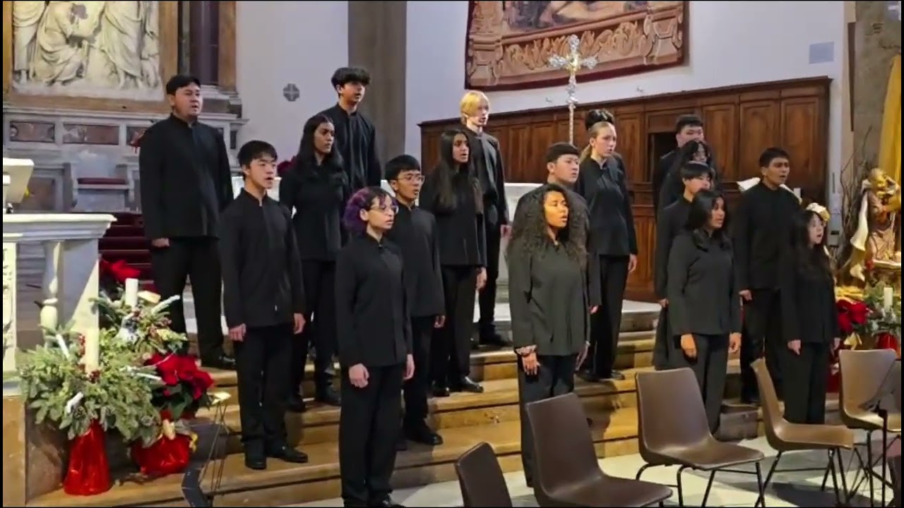 MSJH Choirs Italy trip 2026