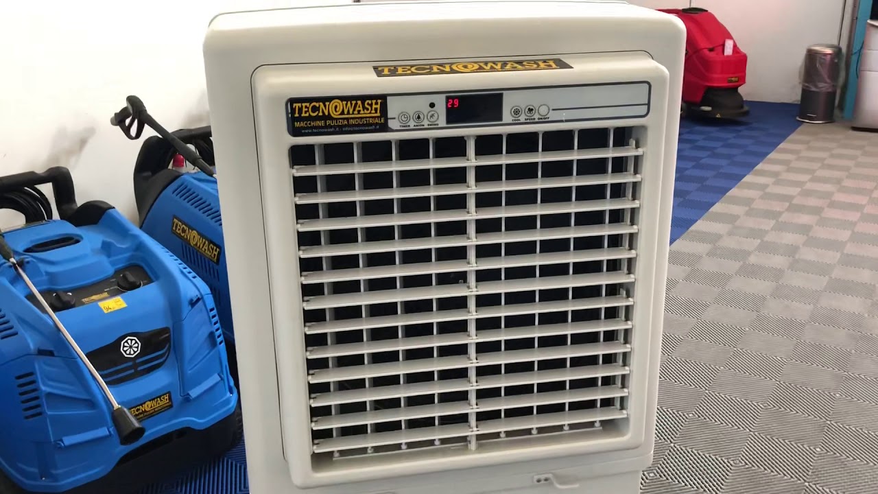 Funzionamento Raffrescatore avaporativo adiobatico #Tecnowashsnc