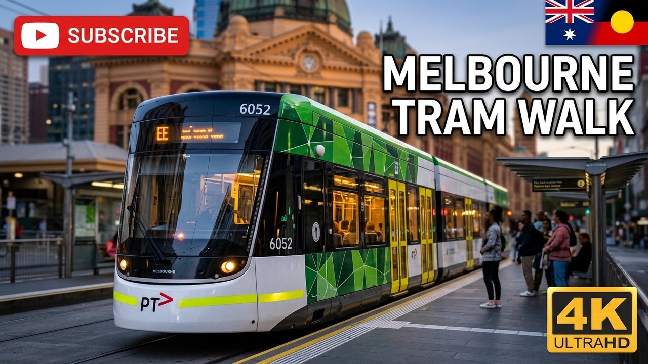 Melbourne’s Evening Tram Ride: A Symphony of City Life