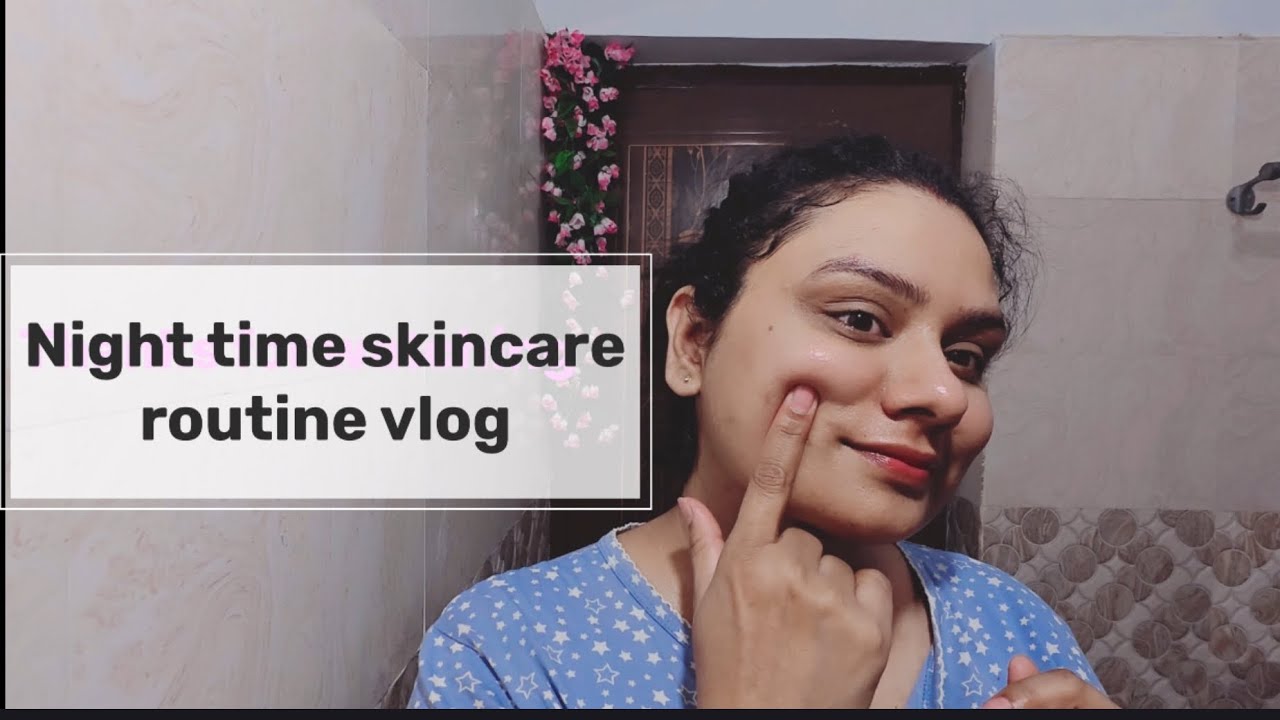 My simple & calming nighttime skincare routine #vlog#skincareroutine #trendingskincare #styledso 