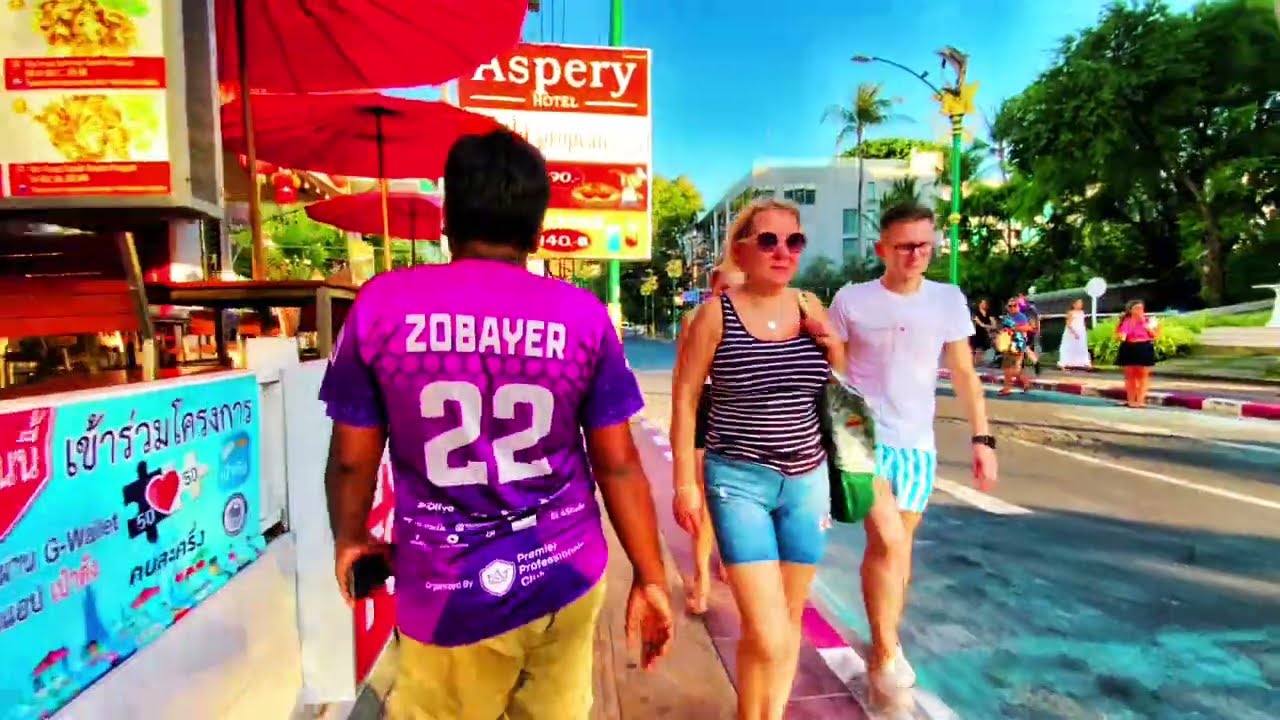 4K HDR working around Patong Phuket Thailand please tovisit in Phuket | Phuket Thailand walking tour