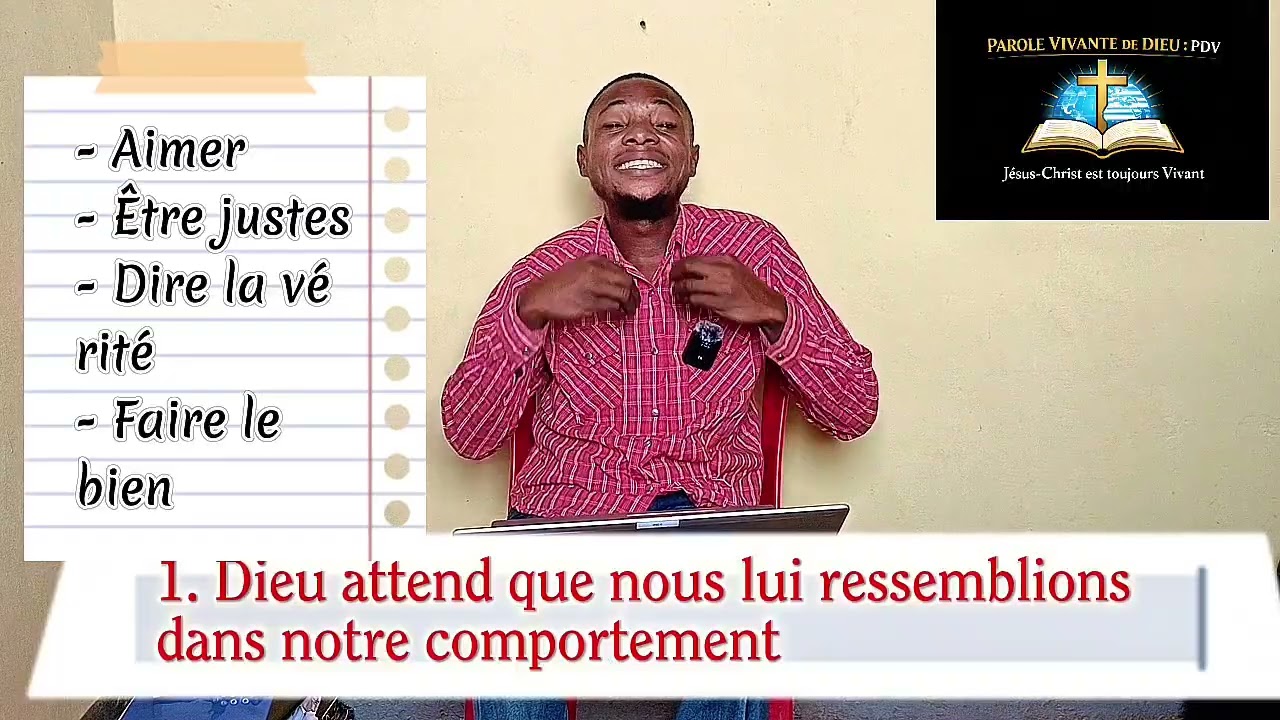 CRÉÉS À L’IMAGE ET À LA RESSEMBLANCE DE DIEU 
