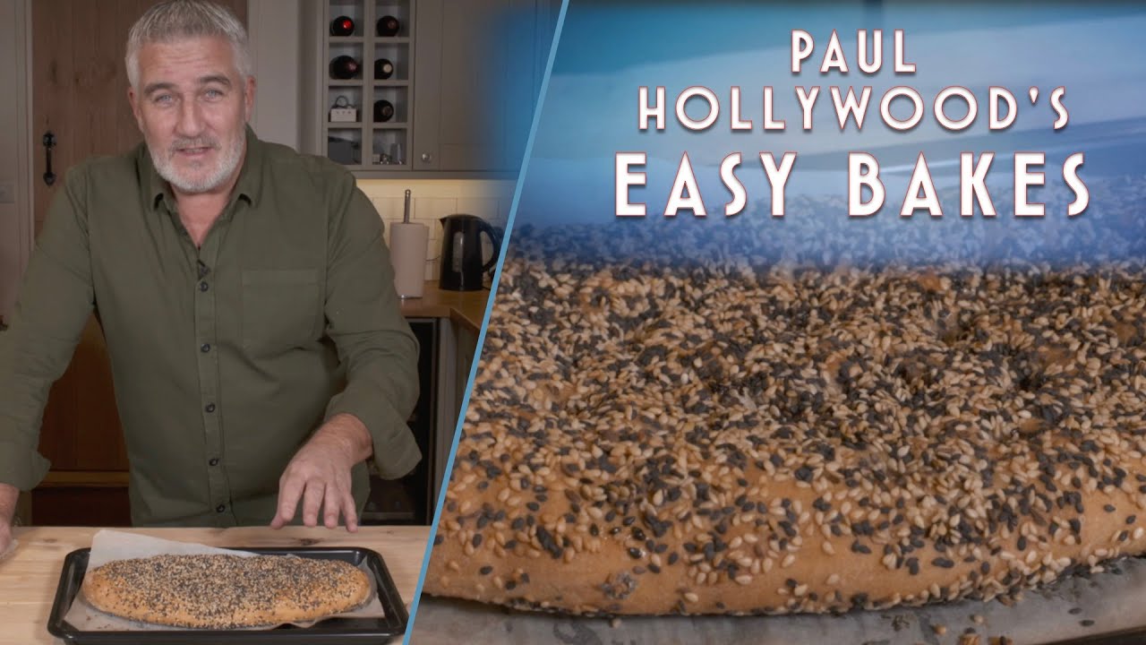 Lagana Bread: Paul's Greek Flatbread Recipe | Paul Hollywood's Easy Bakes