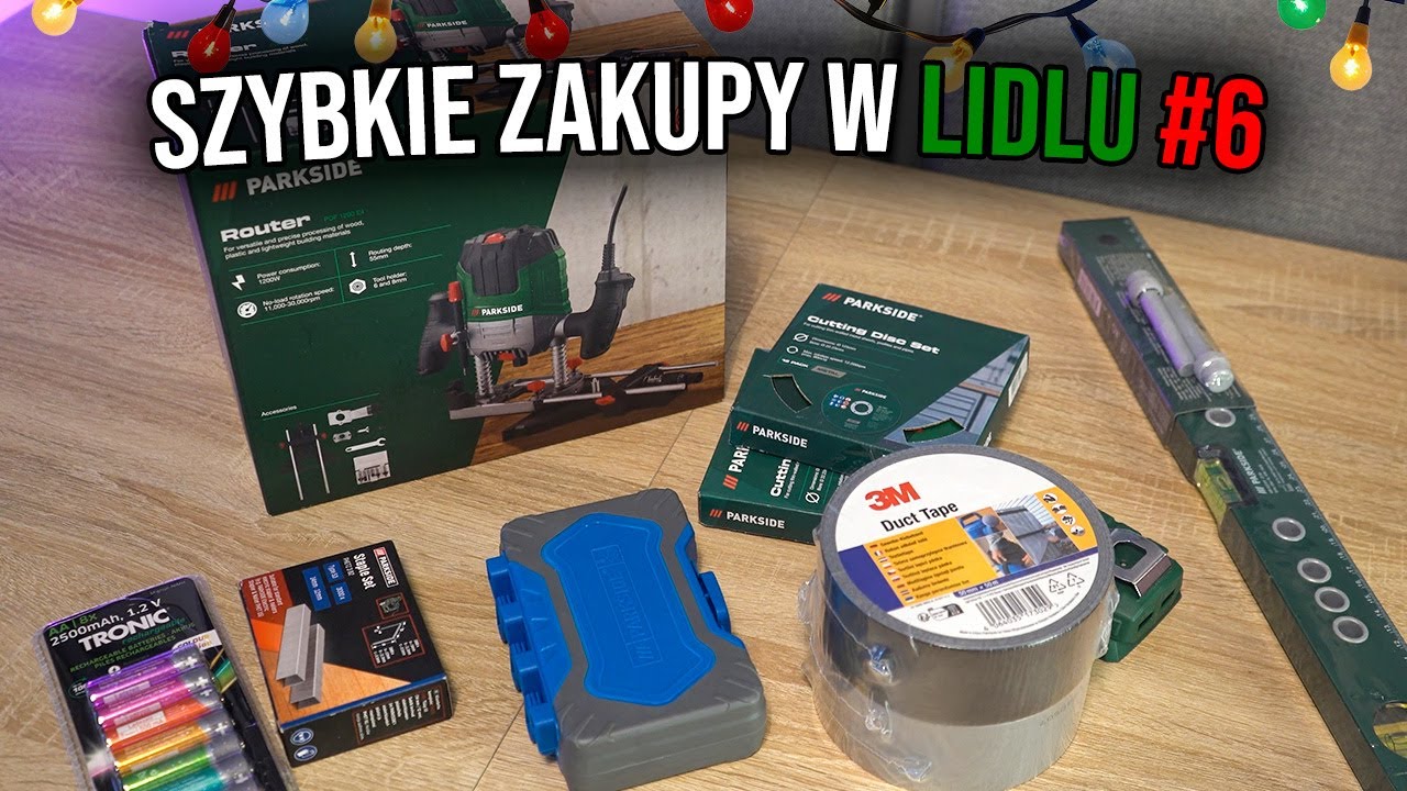 Szybkie zakupy z Lidla 6 - czy ja potrzebuje frezarki górnowrzecionowej?