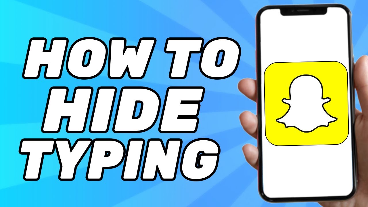 Как скрыть набор текста в Snapchat (2025)