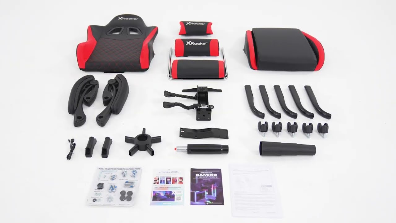X Rocker Apex Massage Gaming Chair Assembly & Unboxing!