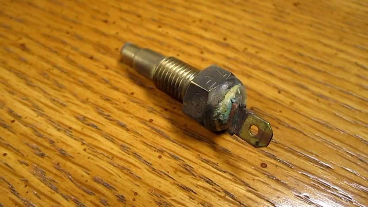 Kawasaki KLR650 Radiator Temperature Switch Test