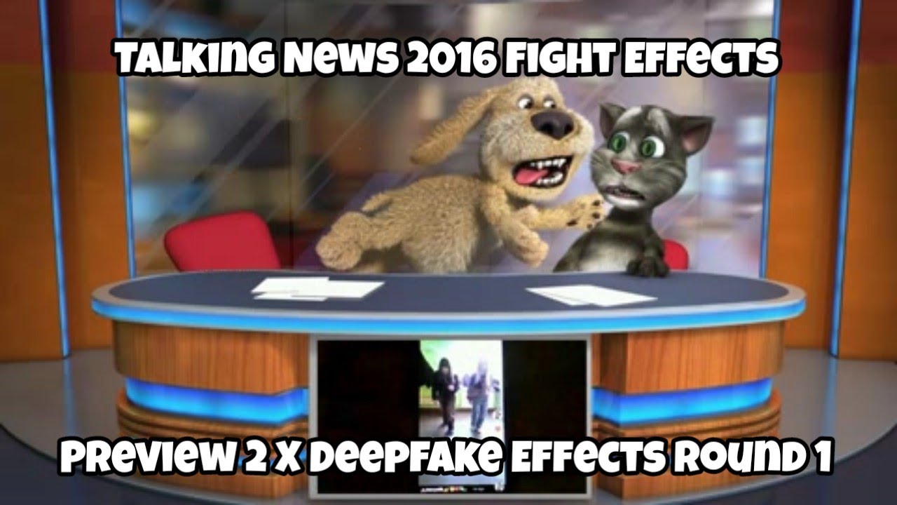 Talking News 2016 Fight Effects | Preview 2 X Deepfake Effects Round 1