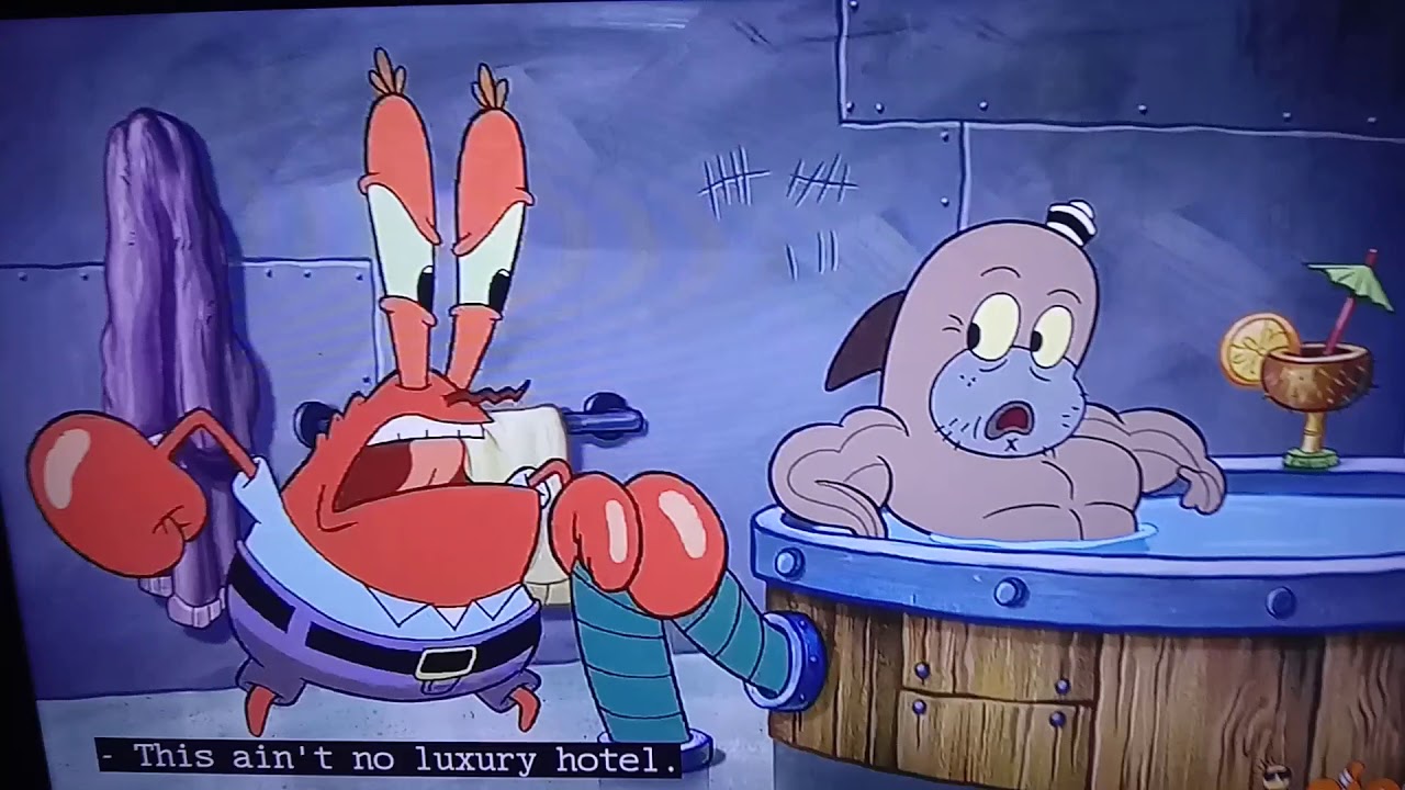 Spongebob The Krusty Slammer clip