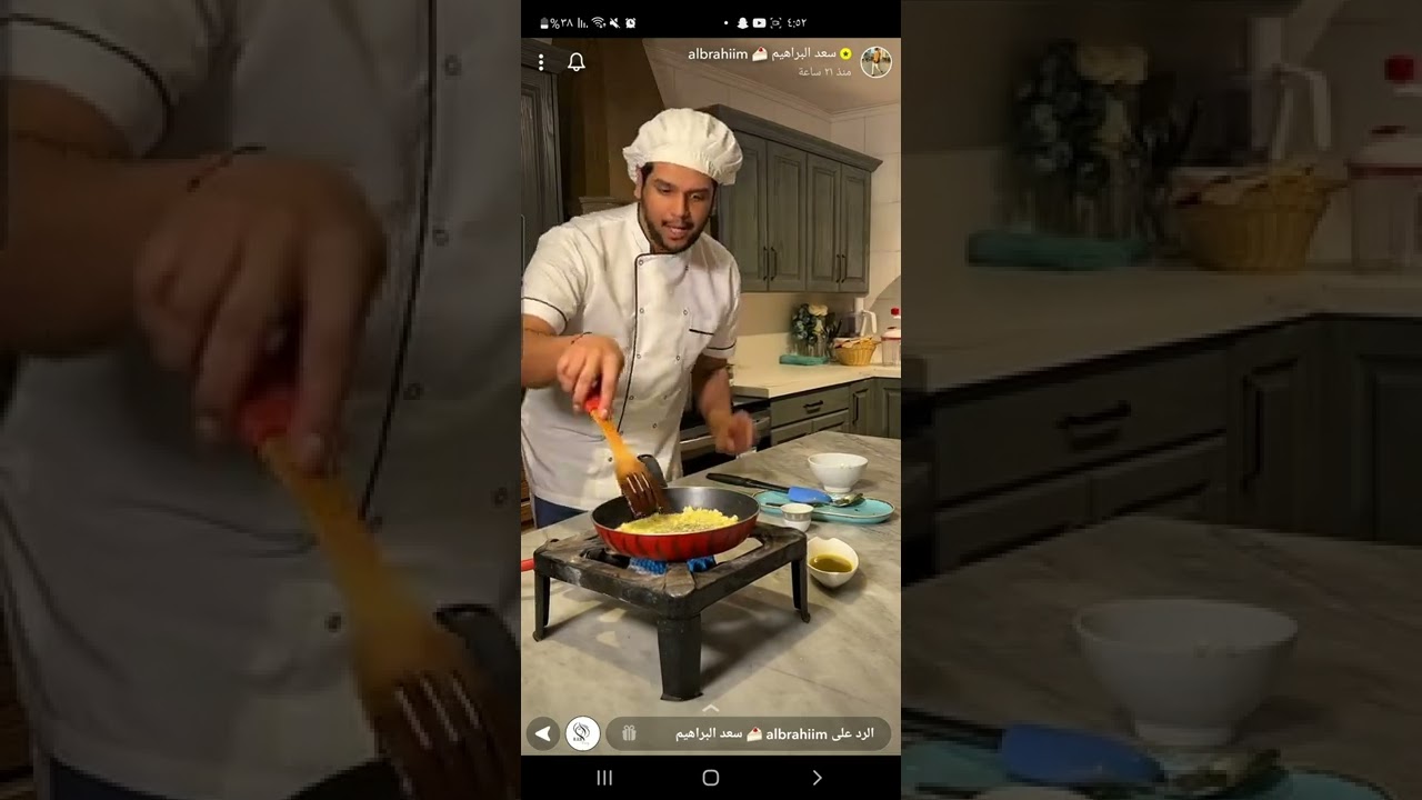 ملوخيه على طريقة سعد البراهيم