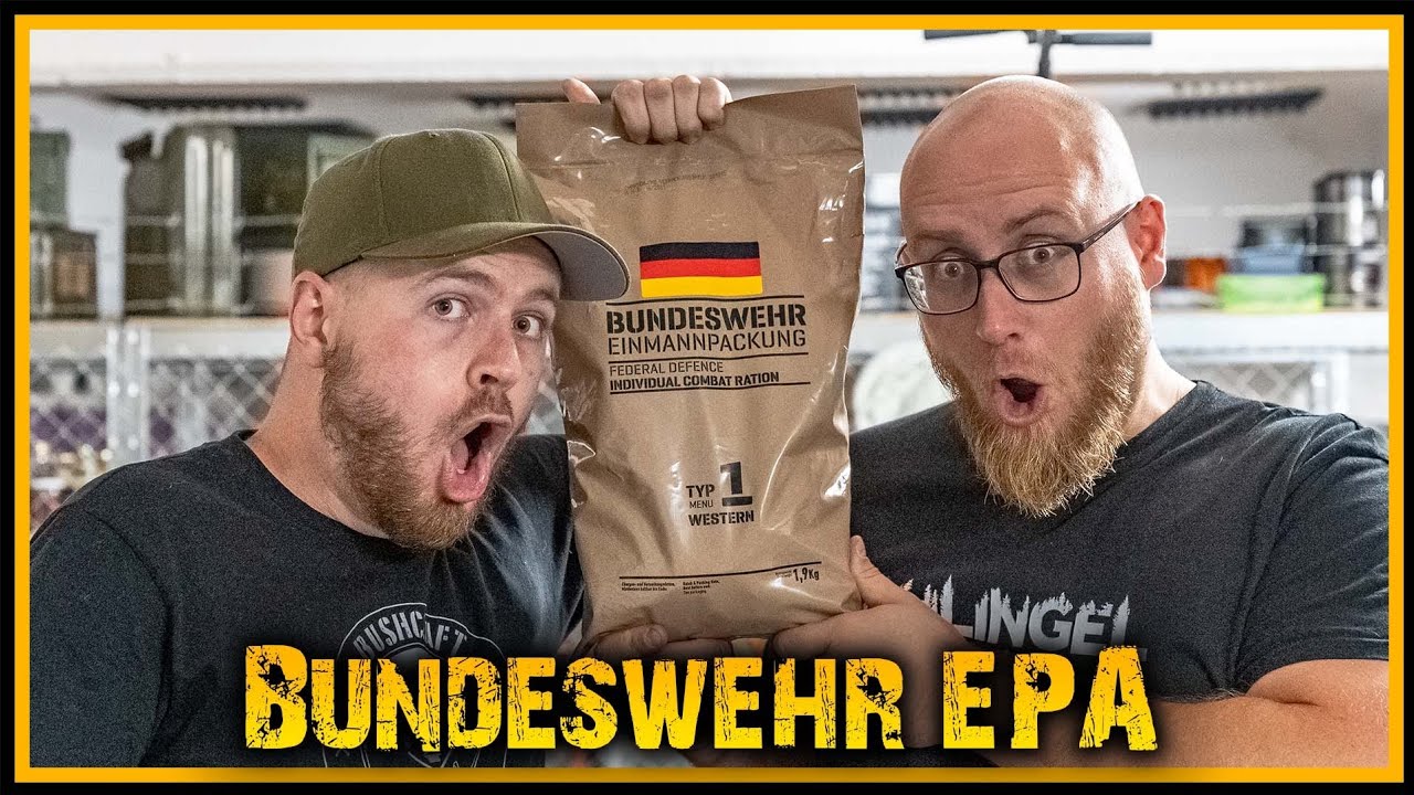 Bundeswehr Kampfration EPA / MRE testen - Wie schmeckt das Zeug?