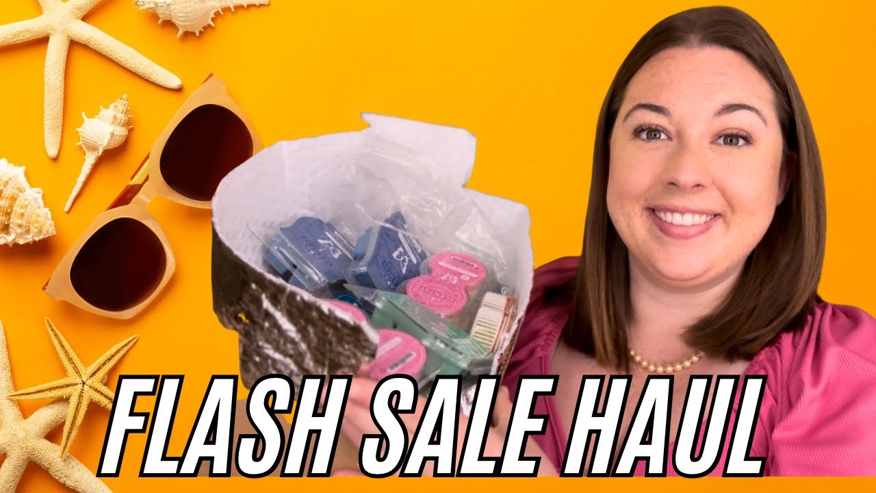 SCENTSY Beat the Heat Flash Sale Haul! w/some of my FAVORITE bars!
